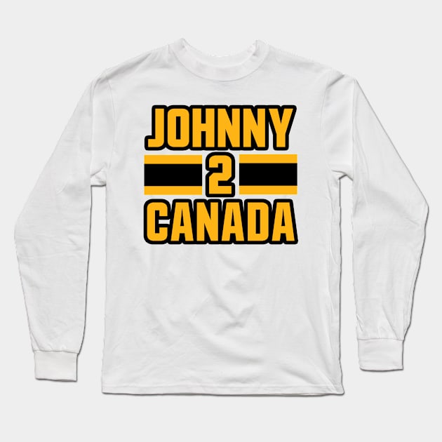 Johnny Canada! Long Sleeve T-Shirt by OffesniveLine